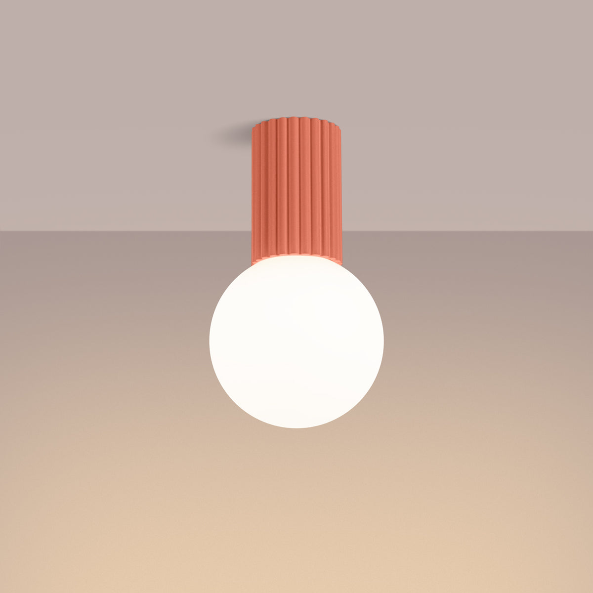 Plafondlamp HALO perzik IP44
