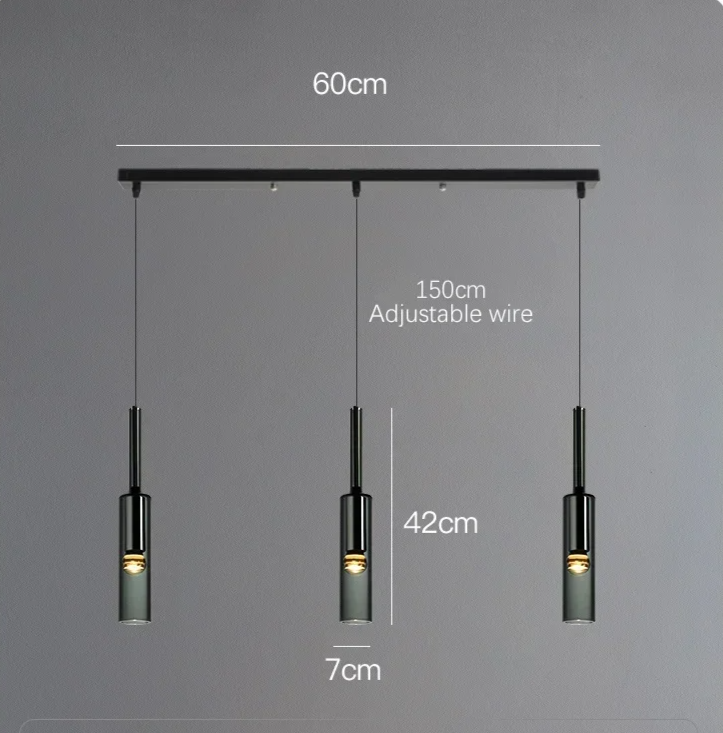 Nordic LumiSphere – Minimalistische Glazen LED Hanglamp - hanglampen - detail