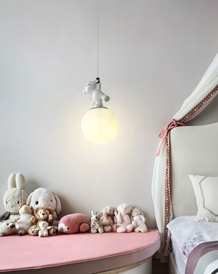 Nordic Bear Glow - hanglampen - sfeerbeeld