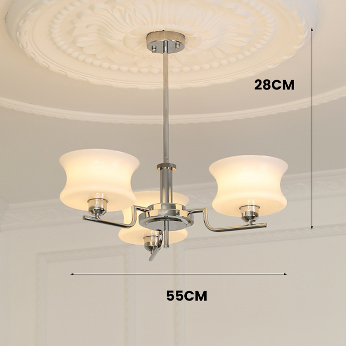 Klassieke Kroonluchter Voor Eetkamer - plafondlamp - close-up