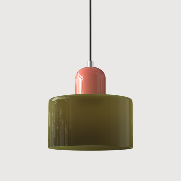 Bauhaus Creatieve Glazen Hanglamp - hanglampen - zijaanzicht