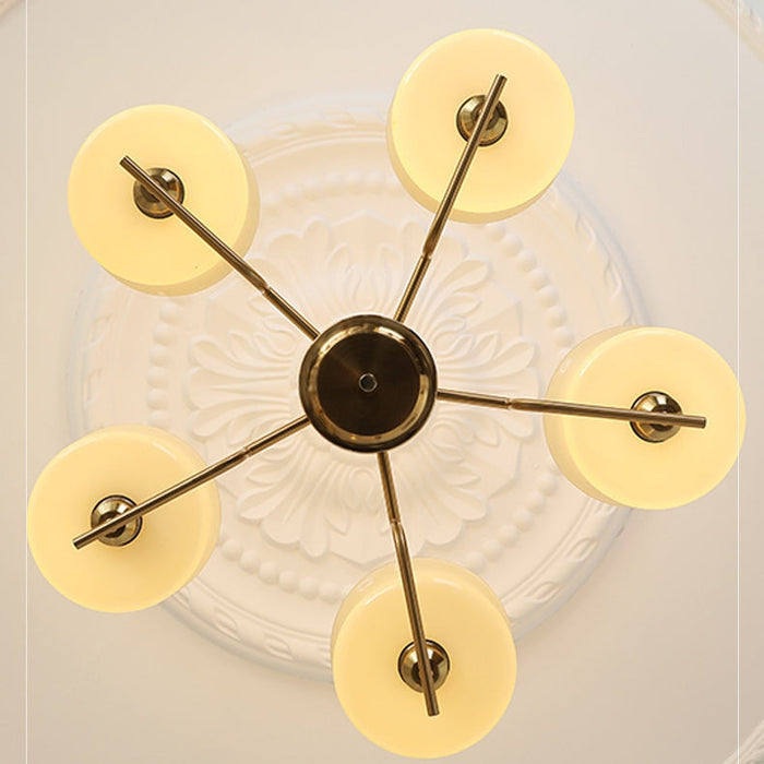 Klassieke Kroonluchter Voor Eetkamer - plafondlamp - detail