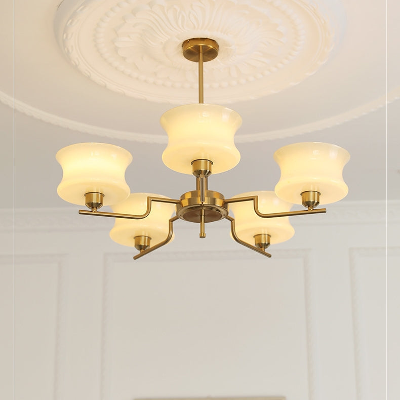 Klassieke Kroonluchter Voor Eetkamer - plafondlamp - sfeerbeeld