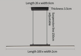 LineaLuxe – Moderne Hanglamp voor Eetkamer en Woonruimte