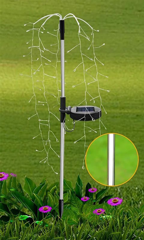 SolFire Solar LED kerstverlichting - buitenverlichting - sfeerbeeld