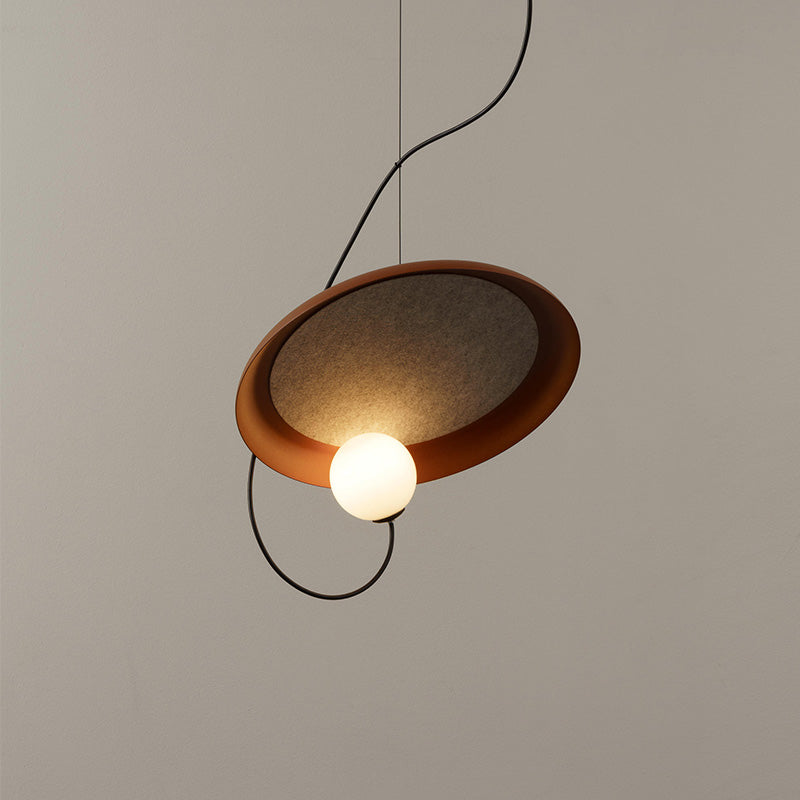 Nordic LED Hanglamp - hanglampen - zijaanzicht