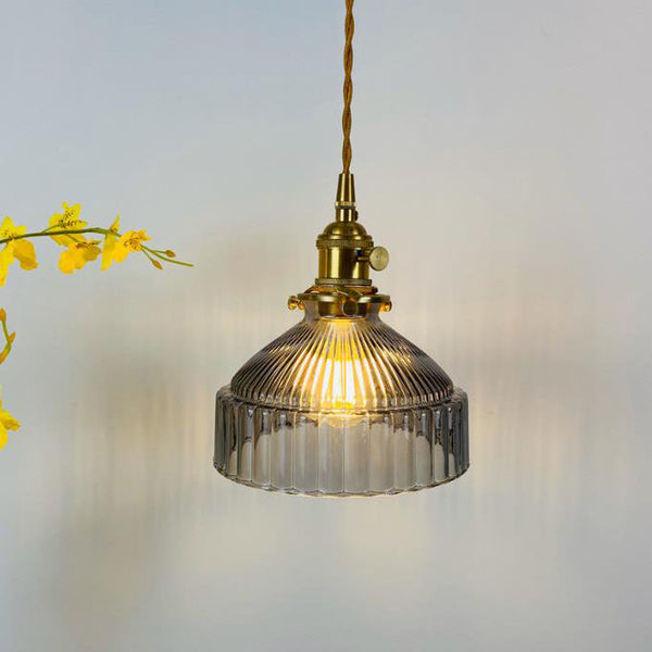 Nordic Kristallen Glazen Hanglamp - hanglampen - zijaanzicht