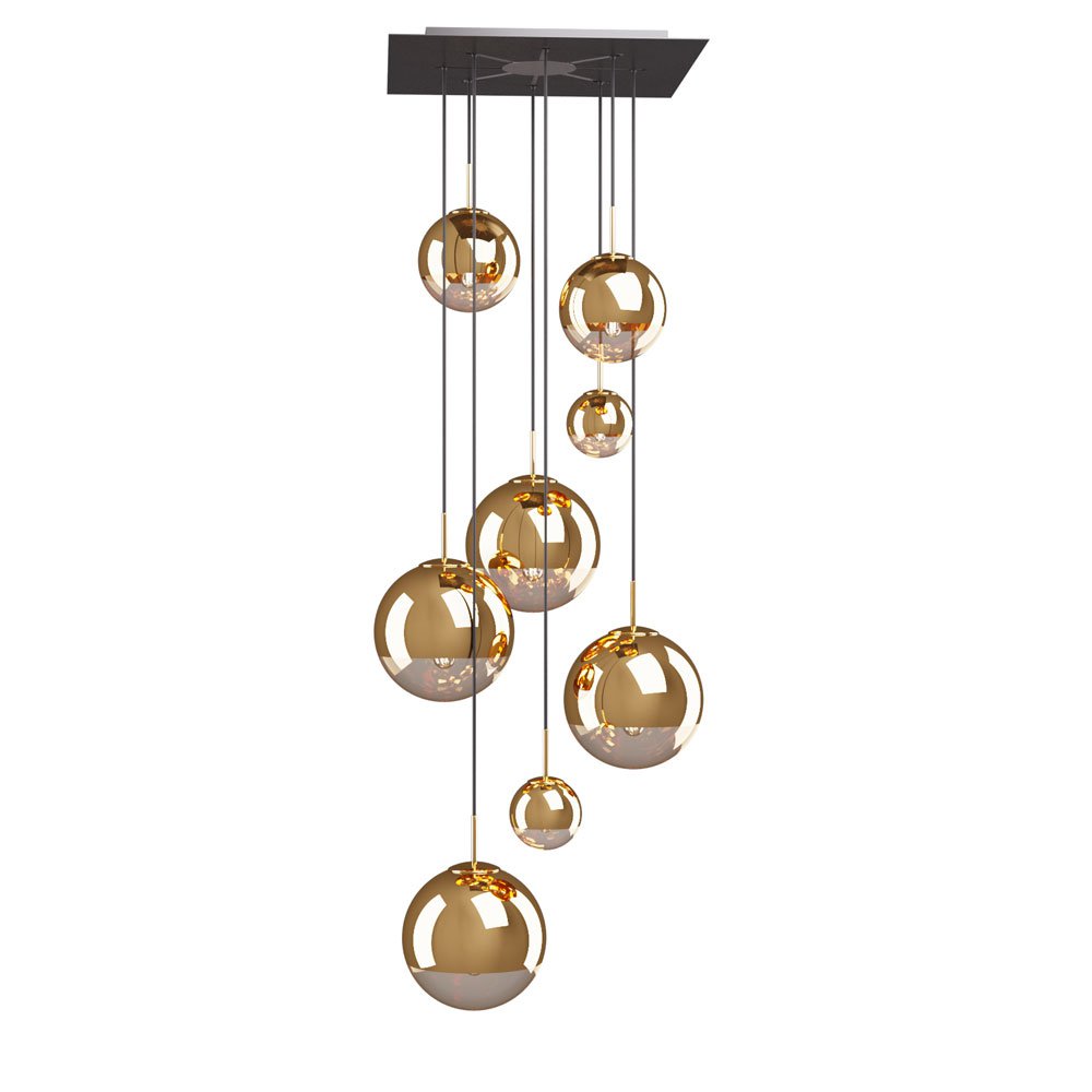 Skapetze - S.Luce Fairy Xl Galerijlamp Met 8 Lampen - hanglampen - in de kamer