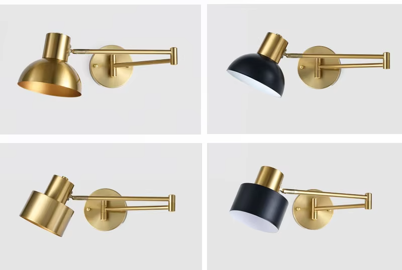 LUXARM Verstelbare Wandlamp met Lange Arm