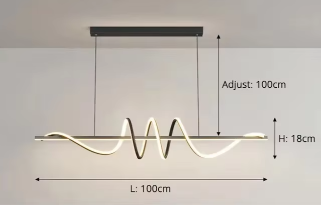 Moderne Dimbare LED Hanglamp