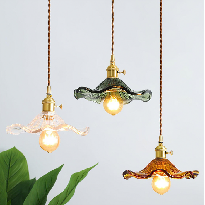Stijlvolle Hibiscusbloem Lamp - hanglampen - detail