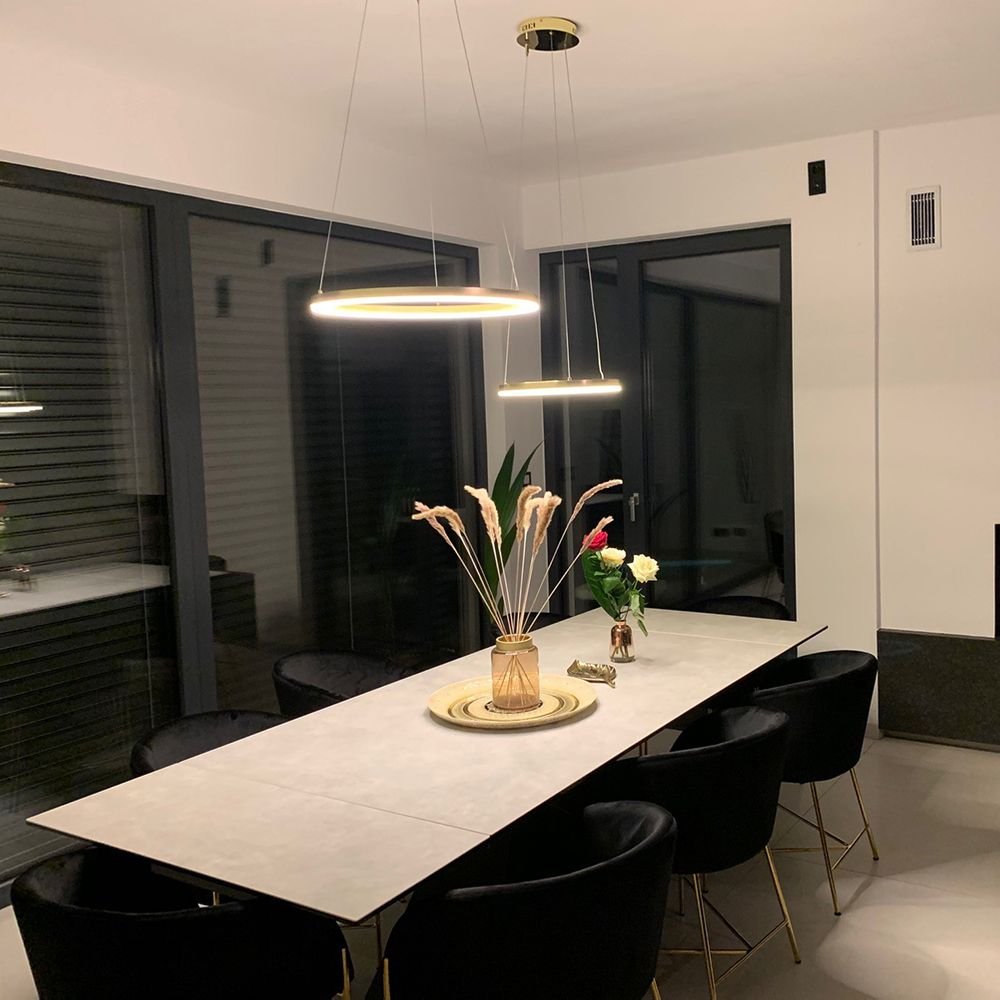 skapetze - S.LUCE Ring 40 Direct of Indirect LED Hanglamp - hanglampen - in de kamer