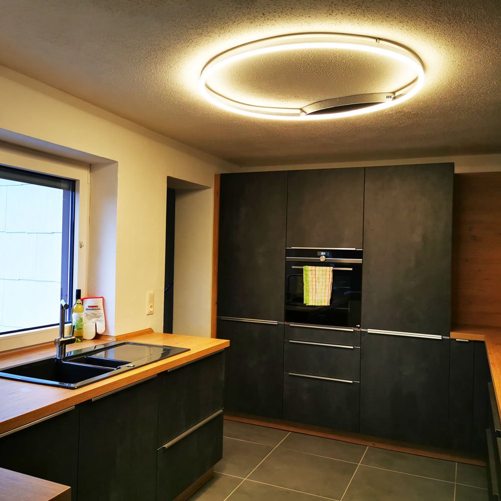Skapetze - S.LUCE Ring 80 Wand- & Plafondlamp LED Dimbaar - wandlampen - in de kamer