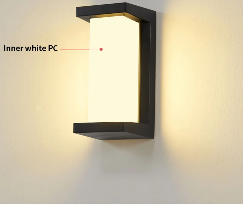 RAINFORCE IP65 LED Buitenwandlamp - buitenverlichting - detail