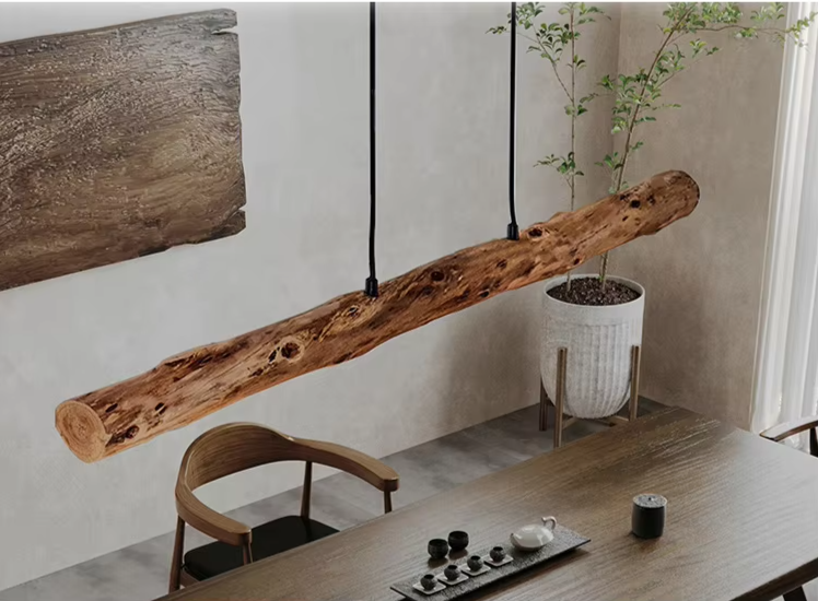 Minimalistische Houten Hanglamp - hanglampen