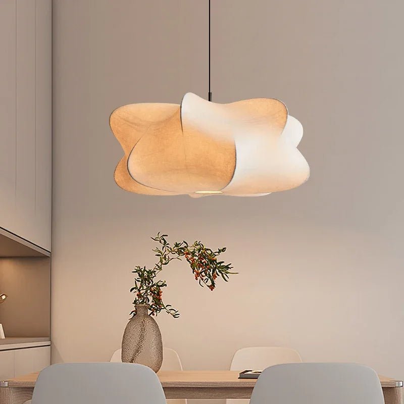 Wabi Sabi Zijde Japan Hanglamp - hanglampen - sfeerbeeld