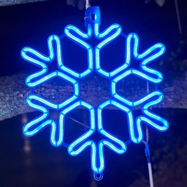 Kerstmis Led Waterdicht Sneeuwvlok Licht - buitenverlichting - detail