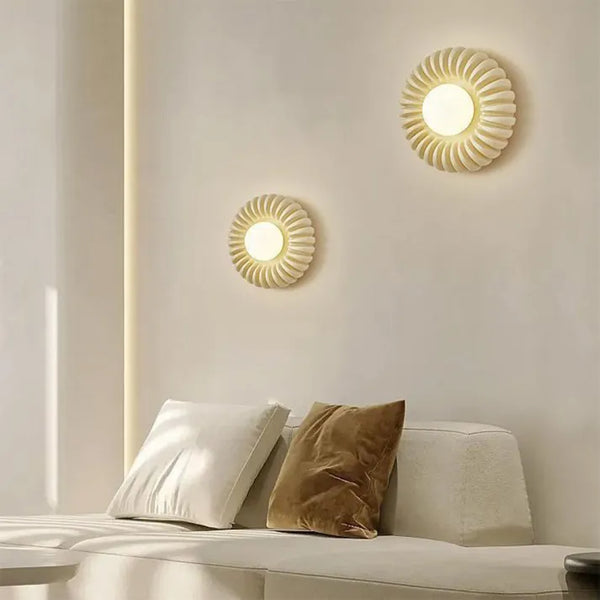 Moderne Creatieve Hars Slaapkamer Wandlamp