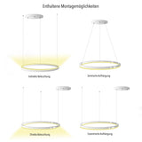 Skapetze - S.Luce Ring 80 Direct Of Indirect Led Pendelarmatuur