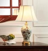 AmeriArt Handgeschilderde Keramische Tafellamp