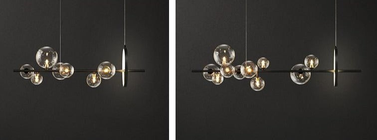 Macrosoom | Luxe Hanglamp Van Geblazen Glas - hanglampen
