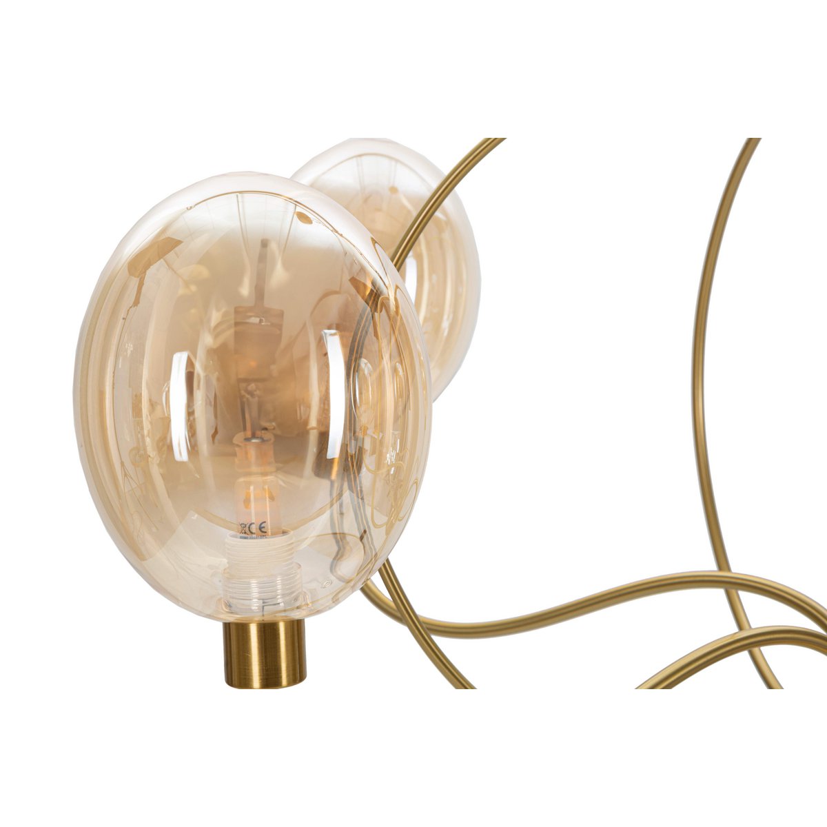 Alexandra Decor - Plafondlamp Wenen Cm 100X96 - plafondlampen - zijaanzicht