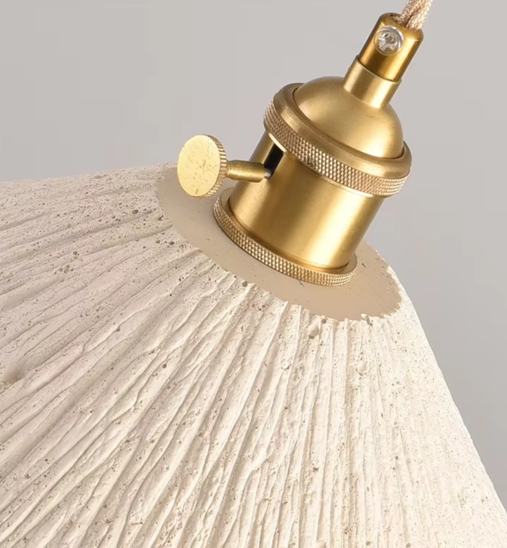 ZENOVA Japanse Wabi-Sabi Hanglamp - hanglampen - sfeerbeeld