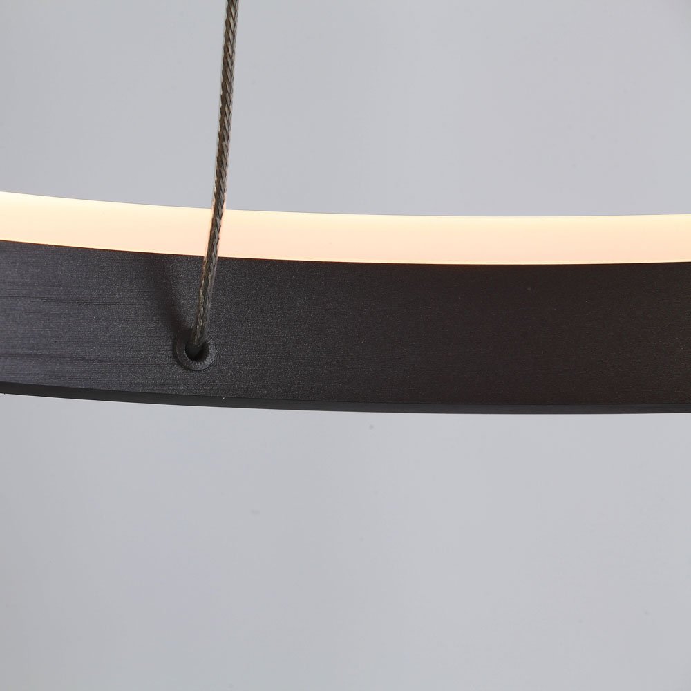 Skapetze - S.LUCE Ring 100 Direct of Indirect LED Hanglamp - hanglampen - close-up