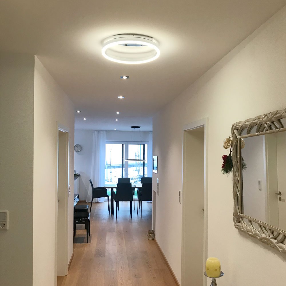 Skapetze - S.LUCE Ring 40 LED Plafond & Wandlamp Dimbaar - wandlampen - close-up