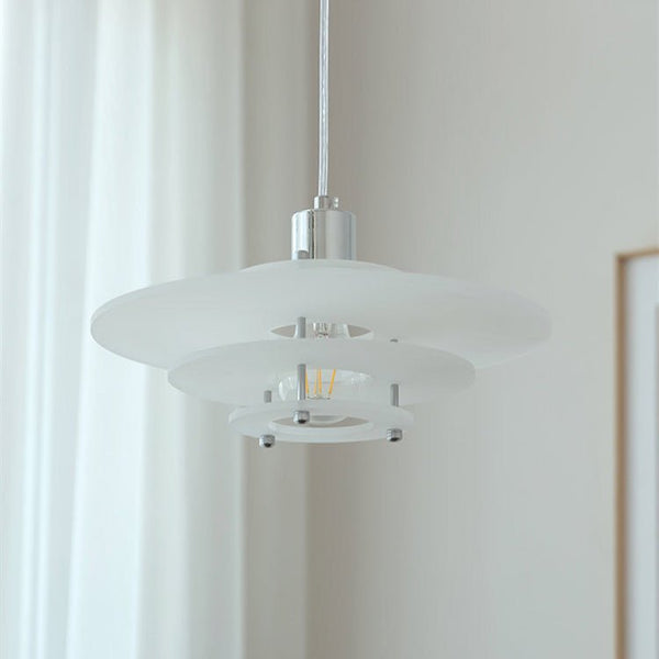 Moderne Ufo-Vormige Kroonluchter Vintage Hanglamp