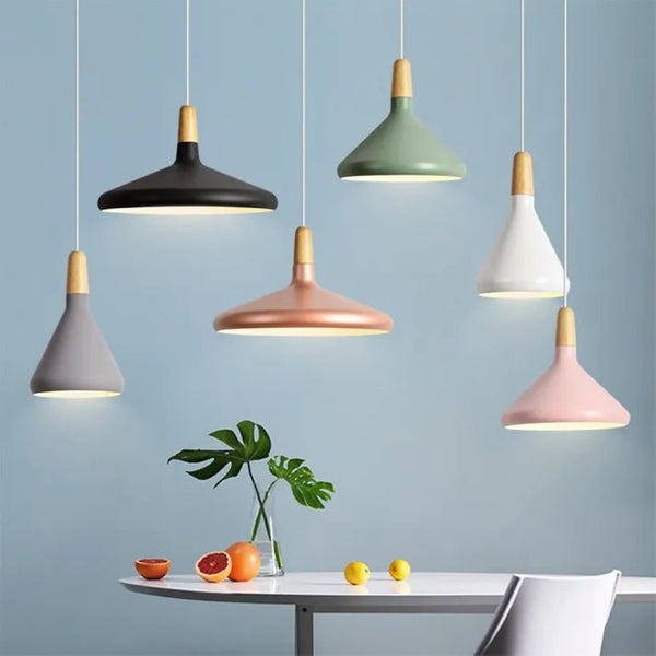 Franse Macaron Metalen Hanglamp - hanglampen - detail