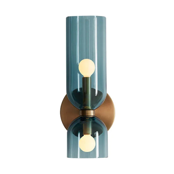 Dubbele Kop Glazen Wandlamp Led Sconce - wandlampen - zijaanzicht