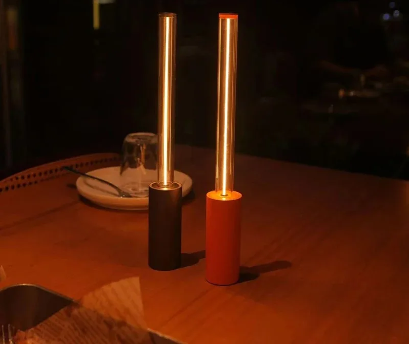 Modern Minimalistische Ademlicht Tafellamp – Draagbare Oplaadbare Touch Bedlamp & Nachtlampje - tafellampen - detail
