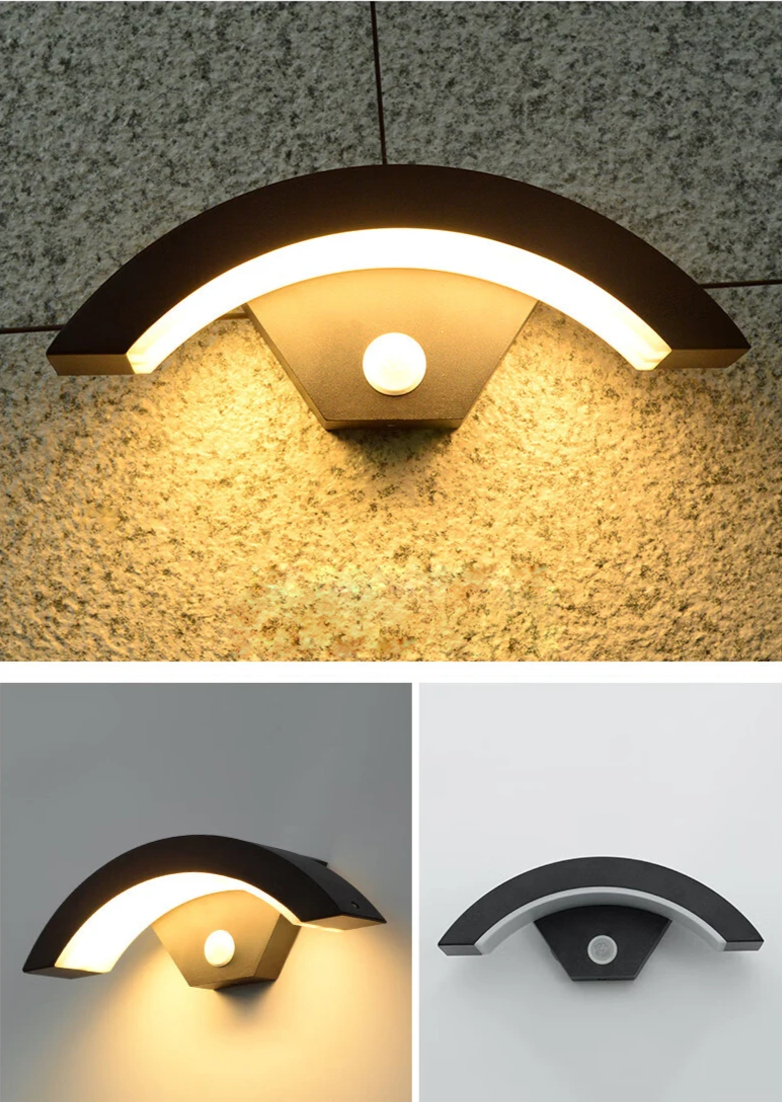 LUXGUARD Slim PIR Buitenlamp - buitenverlichting - close-up