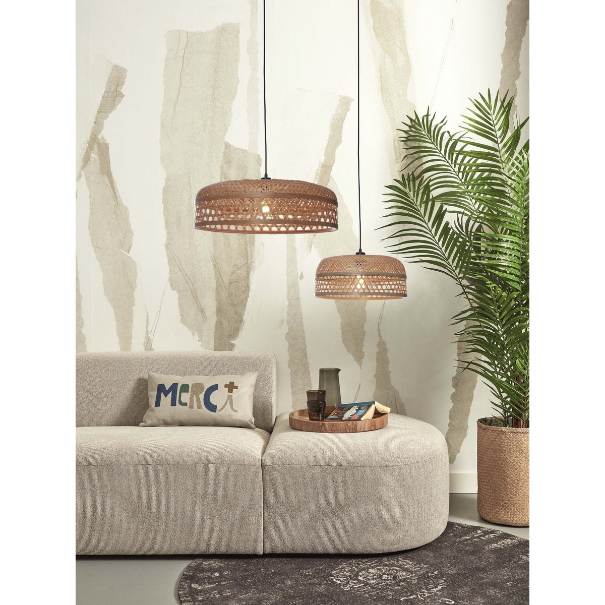 Good&Mojo - Hanglamp Ubud Bamboe - hanglampen
