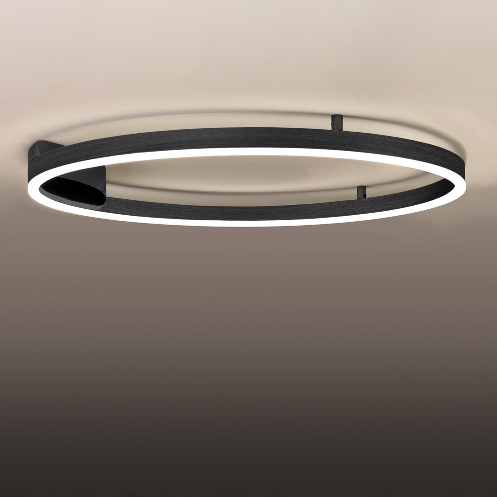 Skapetze - S.LUCE Ring 80 Wand- & Plafondlamp LED Dimbaar - wandlampen - sfeerbeeld
