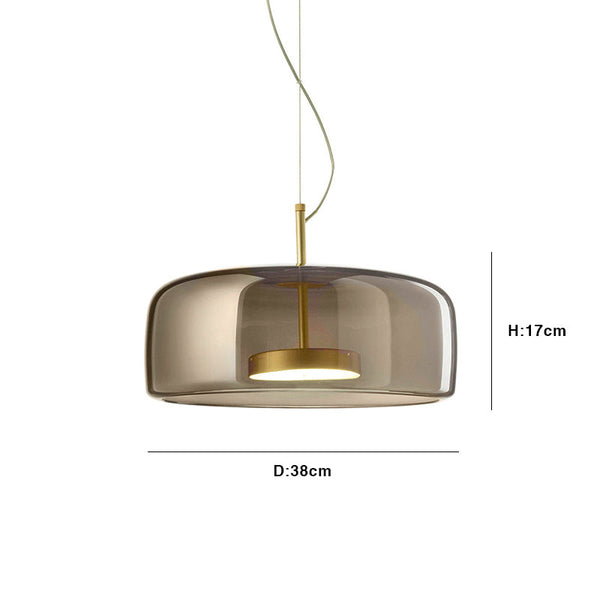 Chique Hotel Glazen Hanglamp