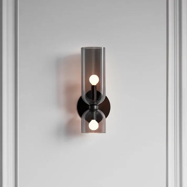 Dubbele Kop Glazen Wandlamp Led Sconce - wandlampen - close-up
