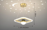 LunaNova LED Plafondlamp met Sterrenprojectie