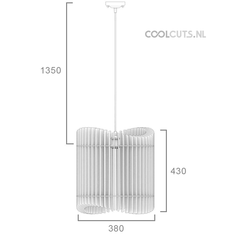 CoolCuts - Cilindra Hanglamp handgemaakt - hanglampen - sfeerbeeld