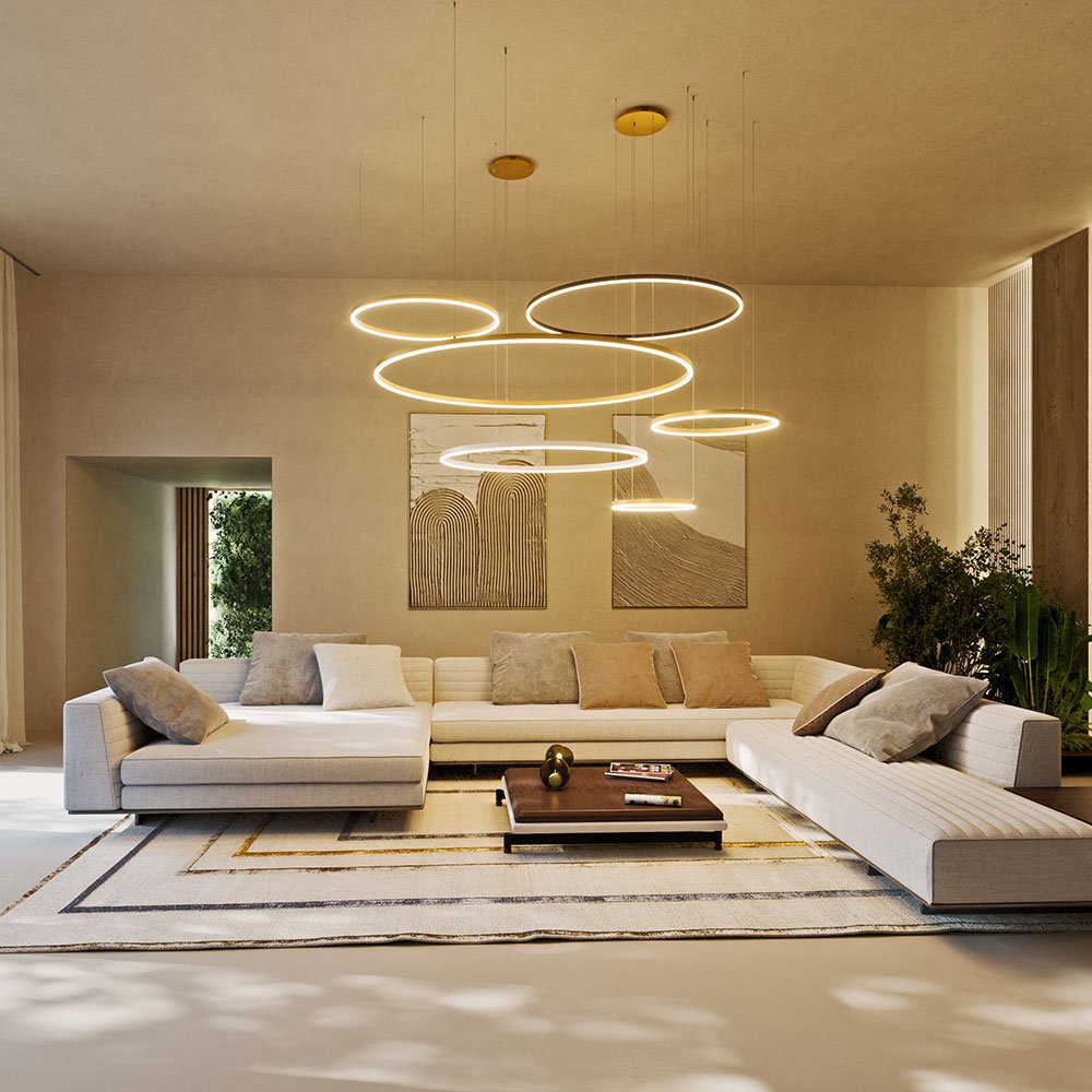 Skapetze - S.LUCE Ring 120 LED Hanglamp, Dimbaar - hanglampen