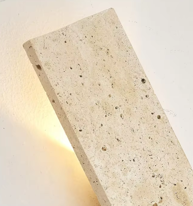 NATURGLO Waterdichte Natuursteen Wandlamp