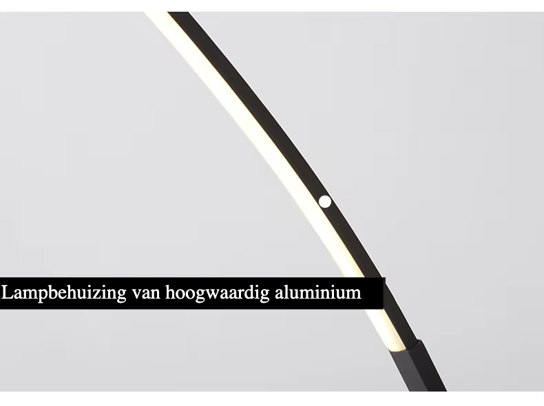 NordicGlow Slimline LED Vloerlamp - vloerlamp - gemonteerd