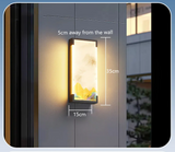 SolarSteel Wandlamp – Zonne-energie Buitenlamp in RVS