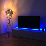 Skapetze - S.LUCE Pro Vloerlamp Sphere 40 Met Rookglazen Bol