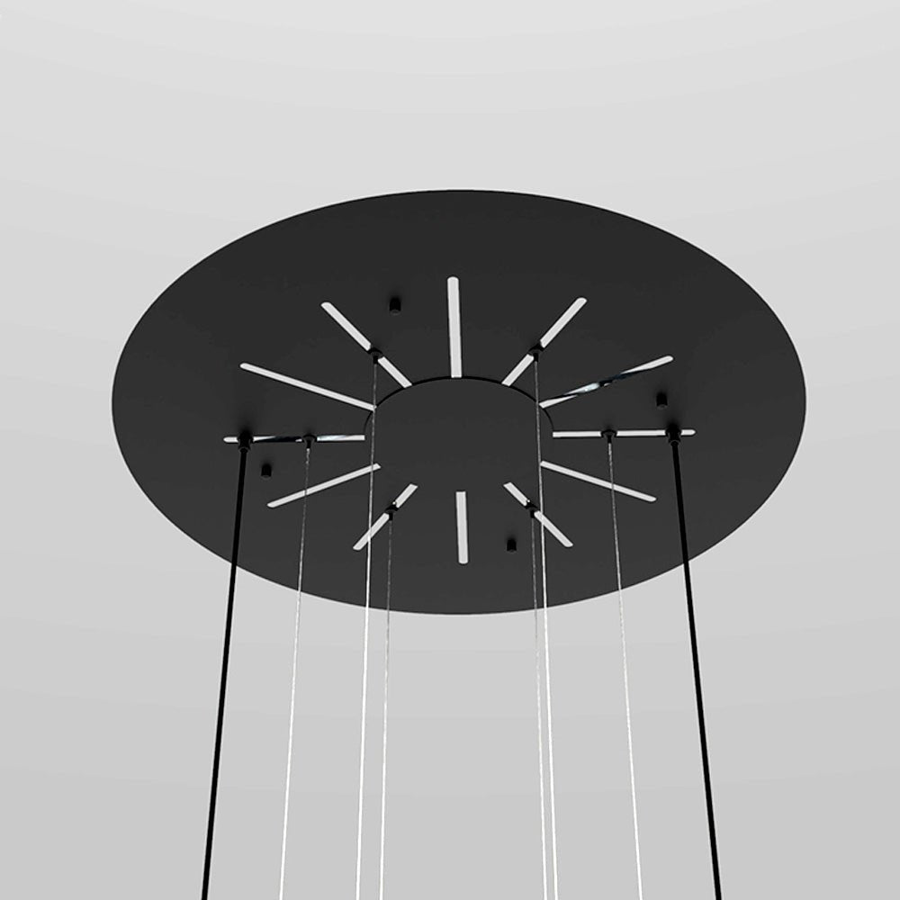skapetze - Modulaire 80 XL Meervoudige Hanglampluifel - hanglampen - gemonteerd