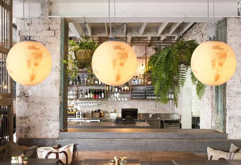 LunaNord – Scandinavische Volle Maan Hanglamp
