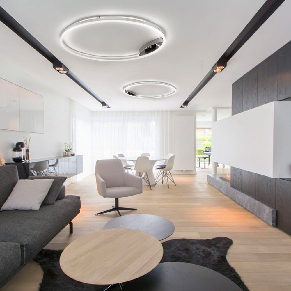 Skapetze - S.LUCE Ring 80 Wand- & Plafondlamp LED Dimbaar - wandlampen - gemonteerd
