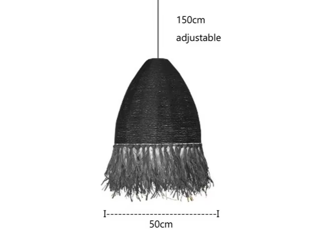Handgeweven Rotan Hanglamp - hanglampen