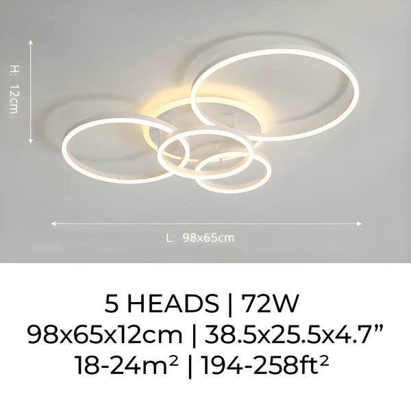 Unieke en Moderne Led-Plafondlamp - plafondlamp